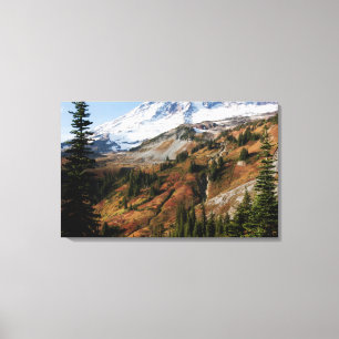 Impressão Em Tela Parque Nacional Mount Rainier, outono