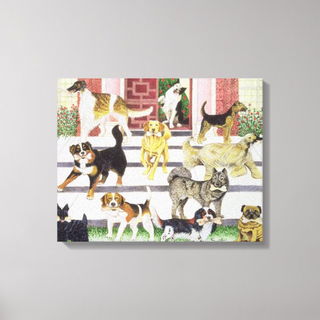 Impressão Em Tela Participantes presentes (Frente)