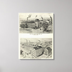 Impressão Em Tela Partida nova Bell Co, cutelaria Co de Miller Bros