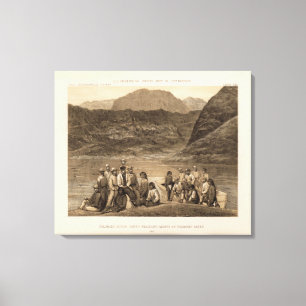 Impressão Em Tela Partido do Rio Colorado, angra do diamante