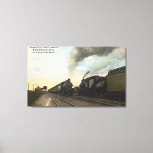 Impressão Em Tela Passagem #4 e #5 dos trens