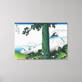 Impressão Em Tela Passagem de Mishima na Província de Kai