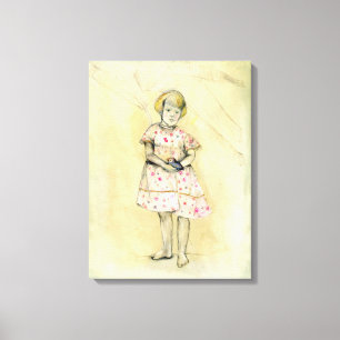 Impressão Em Tela Pássaro pequeno 2013 de Passarinha