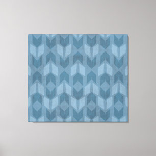 Impressão Em Tela Passo Geo Externo Padrão de seta azul