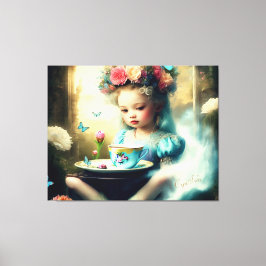 Impressão Em Tela Passo para o meu mundo