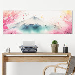 Impressão Em Tela Pastel Sakura - Arte de Paisagem Japonesa<br><div class="desc">Encontre Seu Zen. Escapar a um mundo de beleza tranquila com esta captivante tela impressa com uma cor d'água original impressionante pintura japonesa do Monte Fuji adornada com delicadas sakura árvores. Mergulhe nas matizes do pastel que evocam uma sensação de serenidade e inspiram foco ao longo do dia. Mais do...</div>