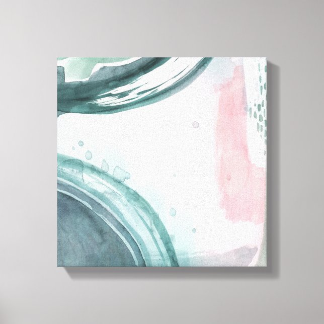 Impressão Em Tela Pastel Scribe - Aquarela (Frente)