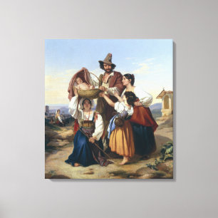 Impressão Em Tela Pastor italiano, 1835