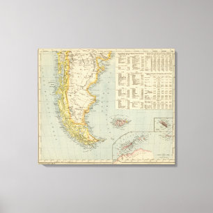 Impressão Em Tela Patagônia e Argentina