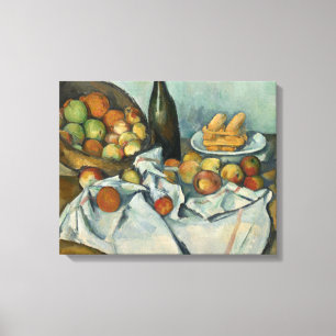 Impressão Em Tela Paul Cezanne - A Cesta das Maçãs