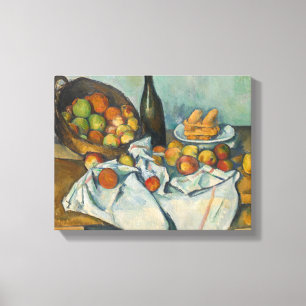 Impressão Em Tela Paul Cezanne - A Cesta de Maçãs