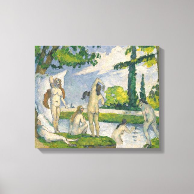 Impressão Em Tela Paul Cezanne | Bathers (Frente)