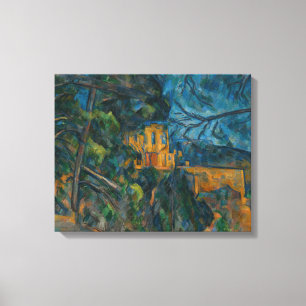 Impressão Em Tela Paul Cezanne - Castelo Negro