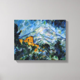 Impressão Em Tela Paul Cezanne - Mont Saint-Victoire & Chateau Noir