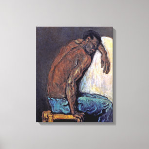 Impressão Em Tela Paul Cezanne - O Negro Cipião Pintura de Arte Fina