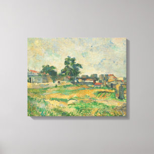 Impressão Em Tela Paul Cezanne Paisagem perto de Paris, c. 1876 (p