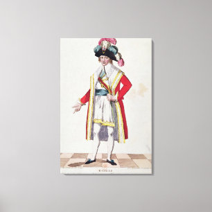 Impressão Em Tela Paul Francois Jean Nicolas Vicomte de Betume