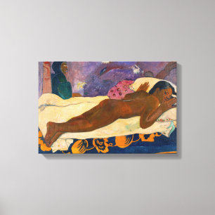 Impressão Em Tela Paul Gauguin - Espírito dos Mortos Velando