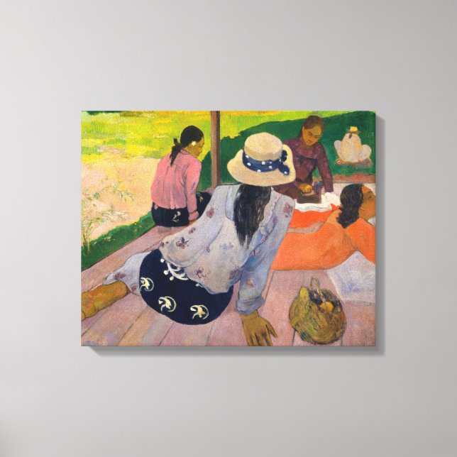 Impressão Em Tela Paul Gauguin | Siesta (Frente)