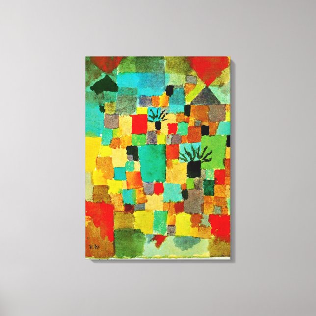 Impressão Em Tela Paul Klee art: Sul da Tunísia (Frente)