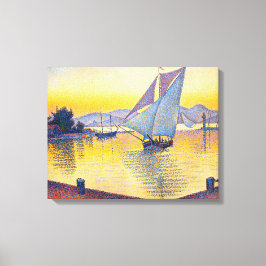 Impressão Em Tela Paul Signac - A Porta do Sunset, Opus 236