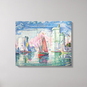 Impressão Em Tela Paul Signac - Entrada do Porto de La Rochelle