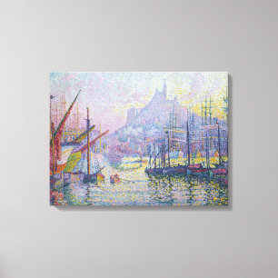 Impressão Em Tela Paul Signac - Notre-Dame-de-la-Garde, Marselha