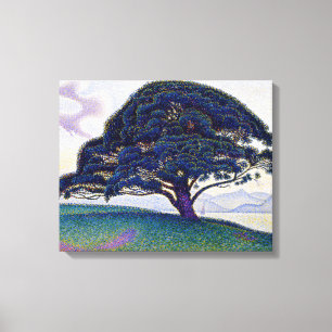 Impressão Em Tela Paul Signac - O Pinheiro de Bonaventure