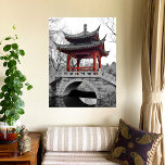 Impressão Em Tela Pavilhão Chinês<br><div class="desc">O Pavilhão Chinês é uma fotografia tirada em Nanjing,  China. Encontrei este pavilhão num dos belos jardins de Nanjing. Admiro a beleza da anicente e tradicional arquitetura chinesa.</div>
