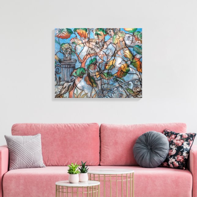Impressão Em Tela Pavonia | Francis Picabia | (Insitu(Sala de estar))