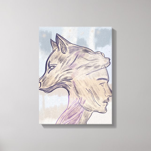 Impressão Em Tela Paw and Still I – Silent Companionship (Frente)