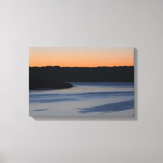 Impressão Em Tela Peaceful Seas Loch Slapin Isle of Skye (Frente)