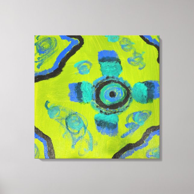 Impressão Em Tela Peacock (Frente)