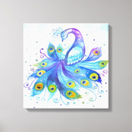 Impressão Em Tela Peacock