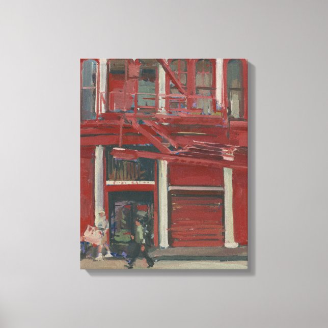 Impressão Em Tela Pearl Paint compro Manhattan (Frente)