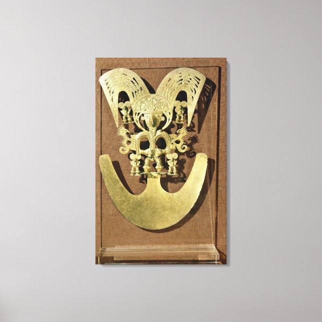 Impressão Em Tela Pectoral, Quimbaya (Frente)