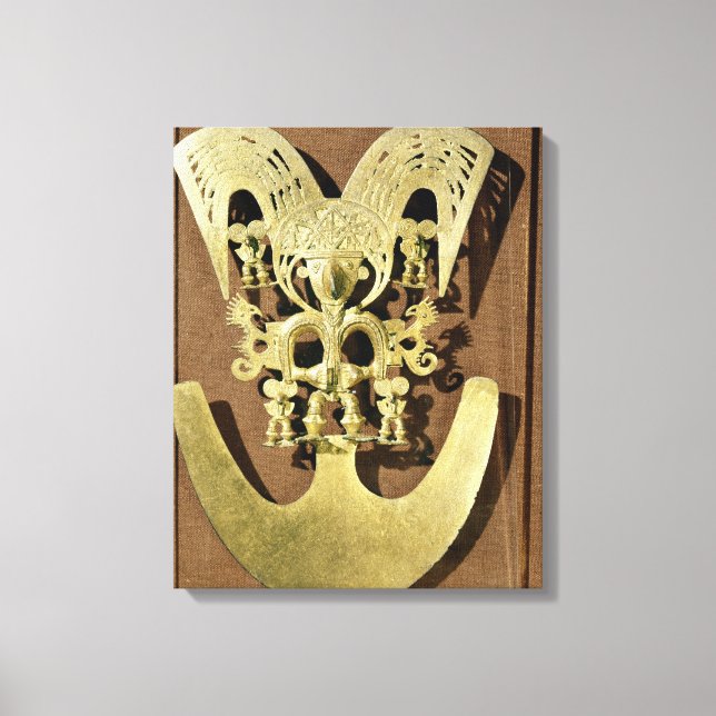 Impressão Em Tela Pectoral, Quimbaya (Frente)