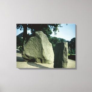 Impressão Em Tela Pedras do rune de Viking