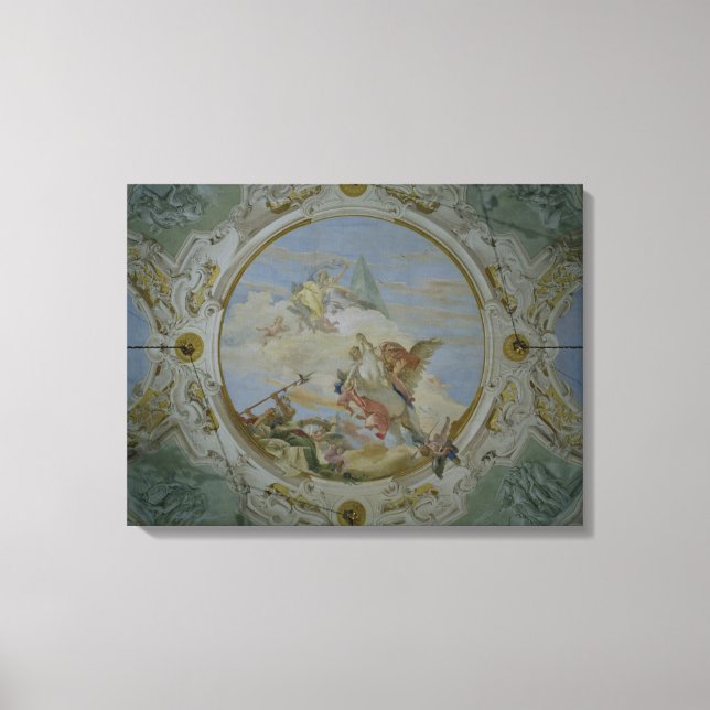 Impressão Em Tela Pegasus, c.1746-47 (fresco) (Frente)