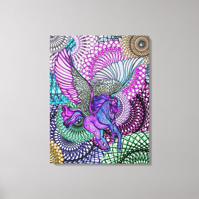 Impressão Em Tela Pegasus PPureza (Frente)