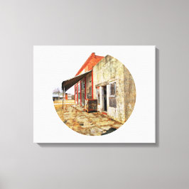 Impressão Em Tela Pegue o seguro e corra, um negócio rural abandonad