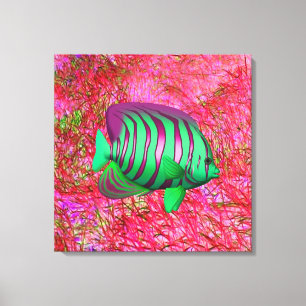 Impressão Em Tela Peixe