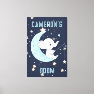 Impressão Em Tela Peixe-Elefante Personalizado Pescar 4 Estrelas Pos