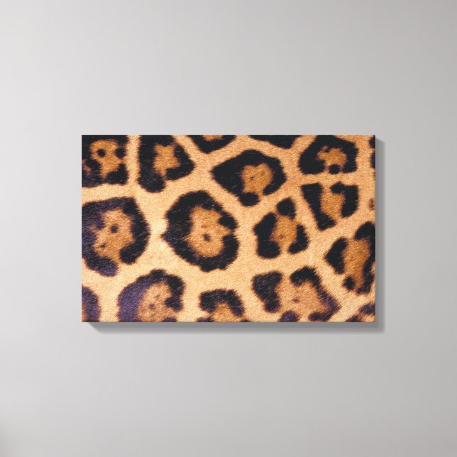 Impressão Em Tela Pele-leopardo (Frente)
