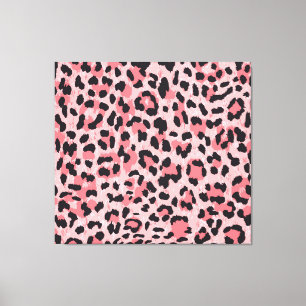 Impressão Em Tela Pele-leopardo: textura perfeita da safra