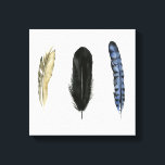 Impressão Em Tela Penas Moles I<br><div class="desc">Aproveite esta nova design de aquarela criativa em um produto ou peça wallart para aprimorar e agregar ao mundo ao seu redor. Artista: Grace Popp</div>