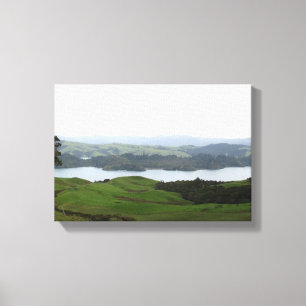 Impressão Em Tela Península Nova Zelândia de Coromandel da paisage