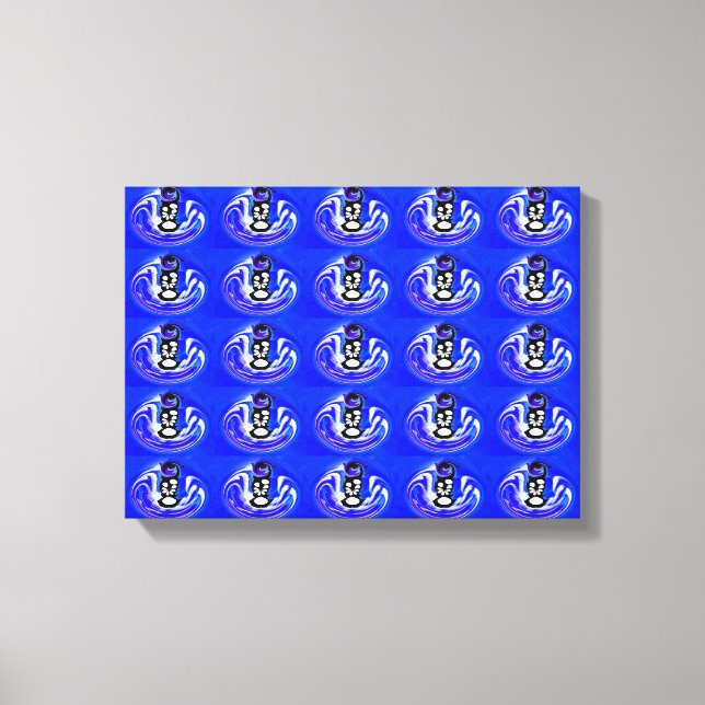 Impressão Em Tela Pensamentos arte (Frente)