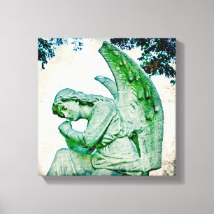 Impressão Em Tela Pensamentos de Angel