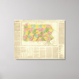 Impressão Em Tela Pensilvanie E.U.